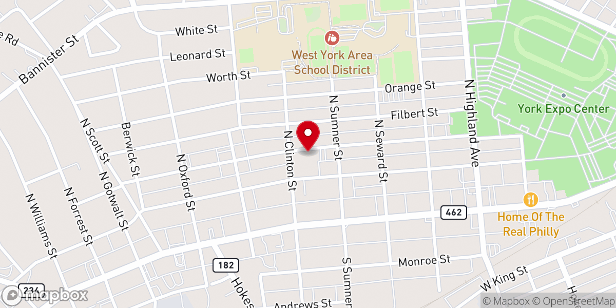 Map showing location of Pathway Community Church