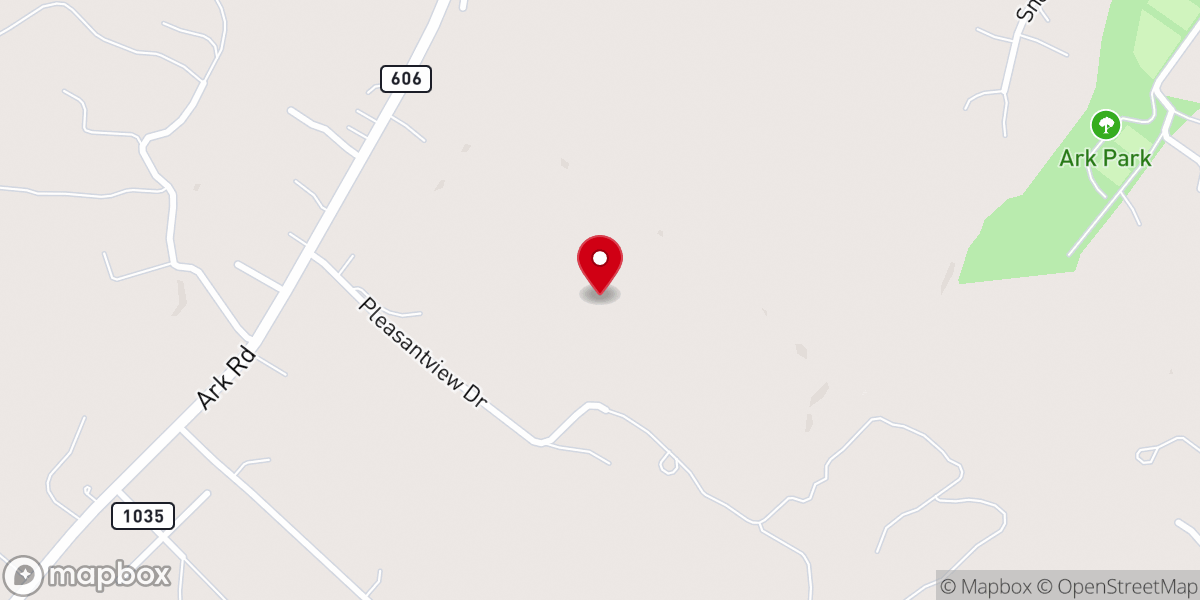 Map showing location of Shepherdsville Baptist Church