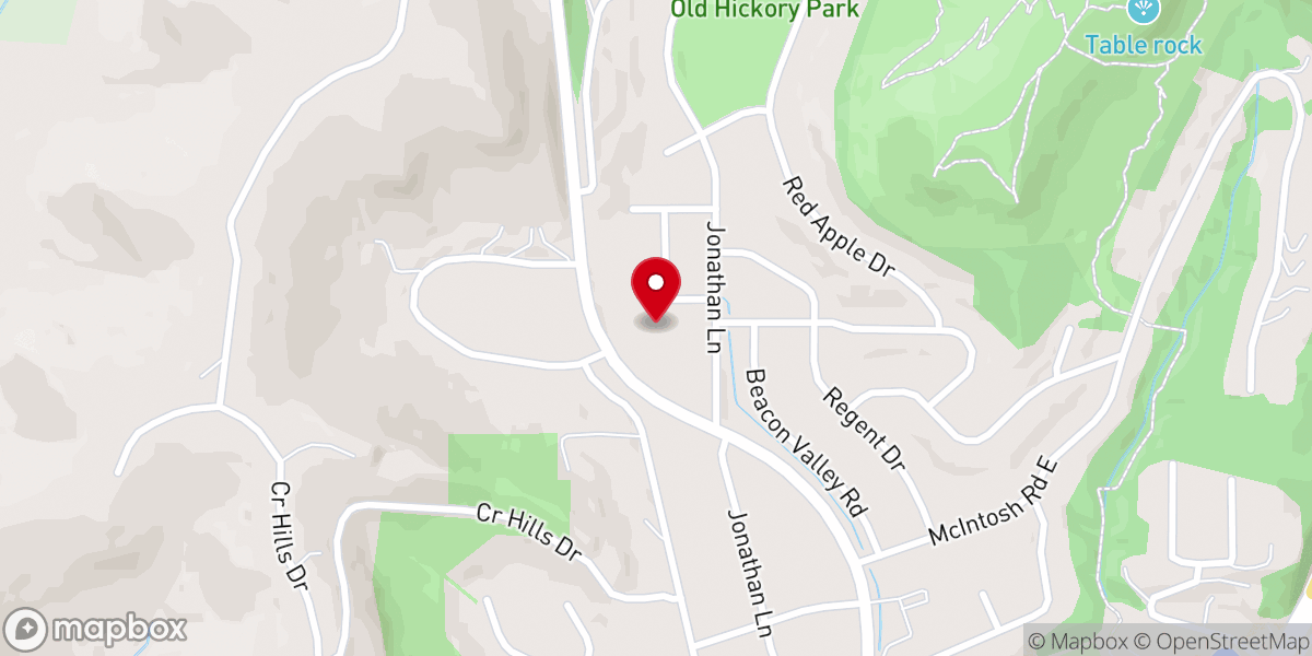 Map showing location of Messiah Lutheran Church (LCMS)