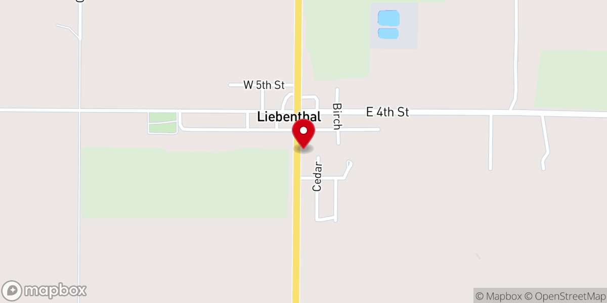 Map showing location of Saint Joseph Catholic Church