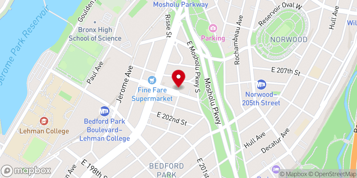Map showing location of Iglesia