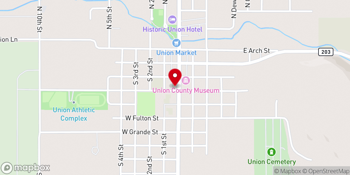 Map showing location of Little White Church