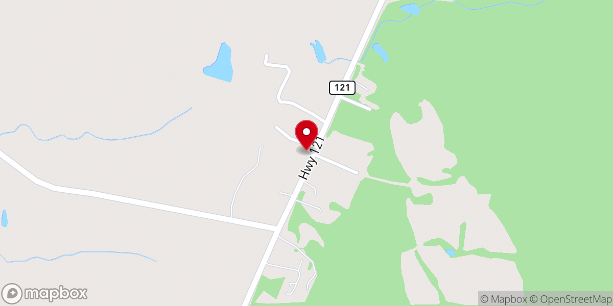 Map showing location of New Sunrise Church