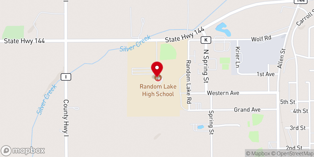 Map showing location of Risen Hope Community Church