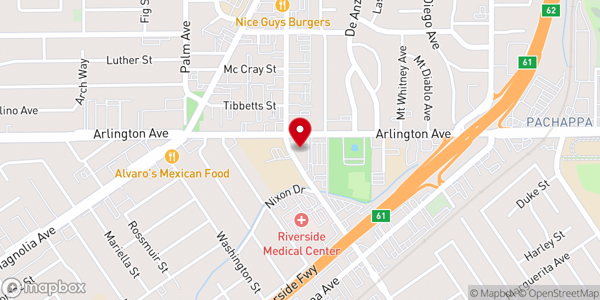 Map showing location of St. Catherine of Alexandria Catholic Church