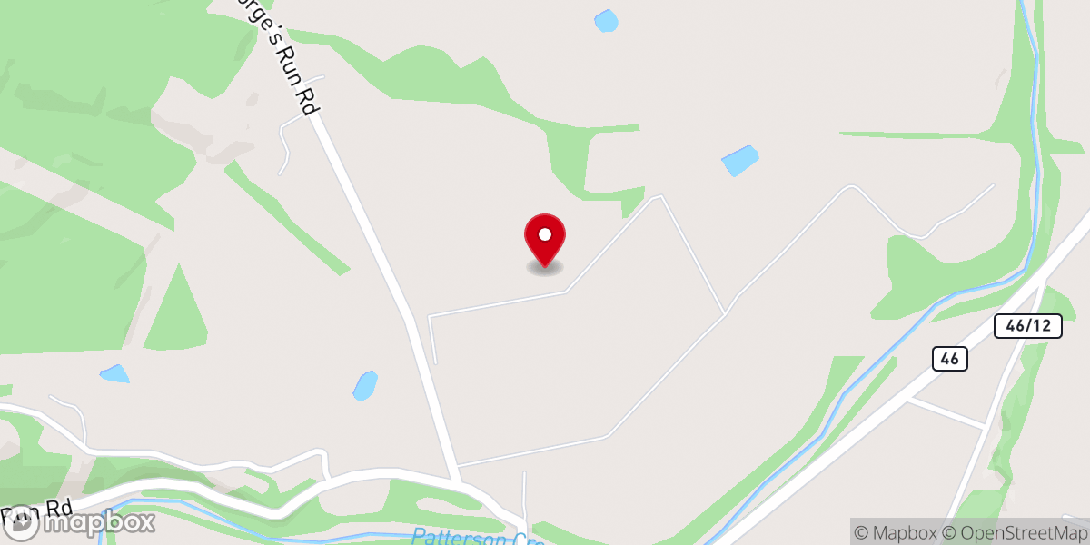 Map showing location of Brookedale Farm