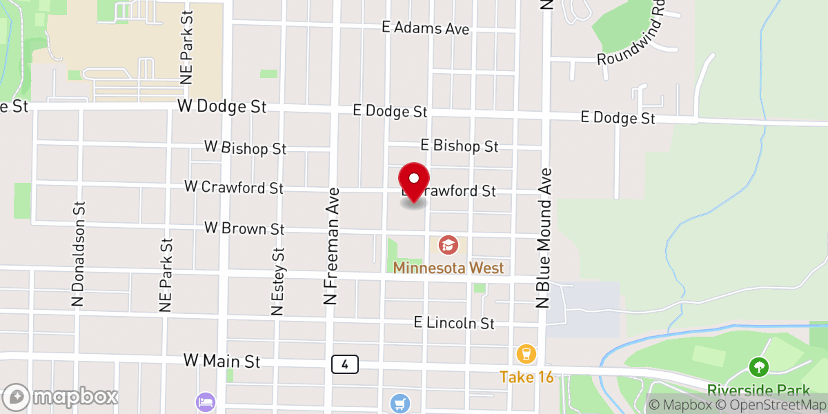 Map showing location of St Catherine Church