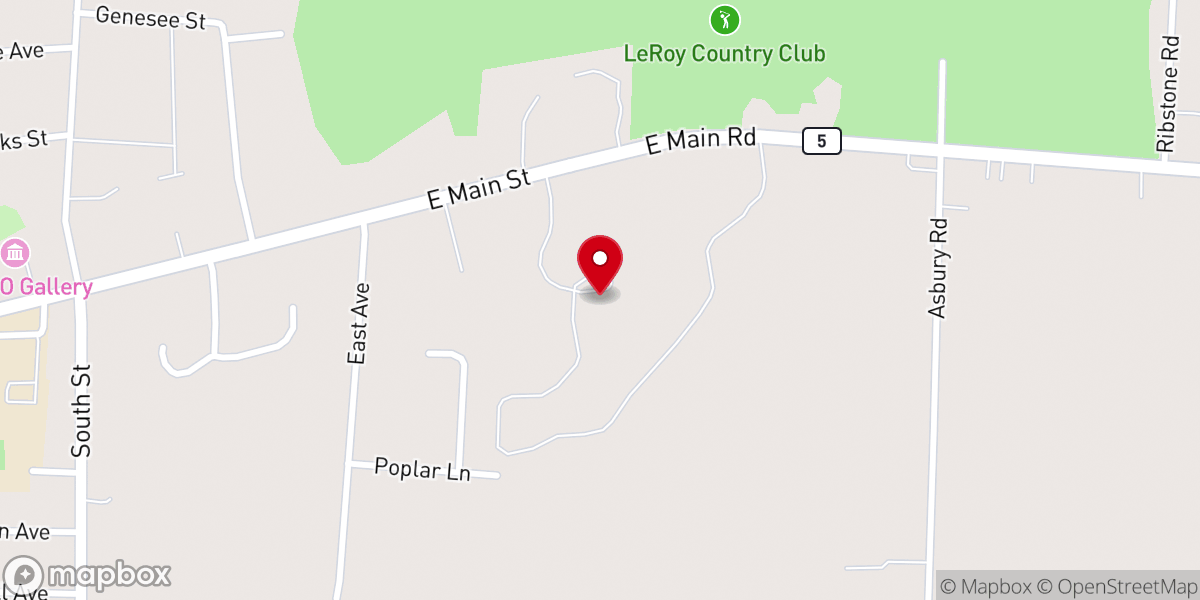 Map showing location of Mercy Grove