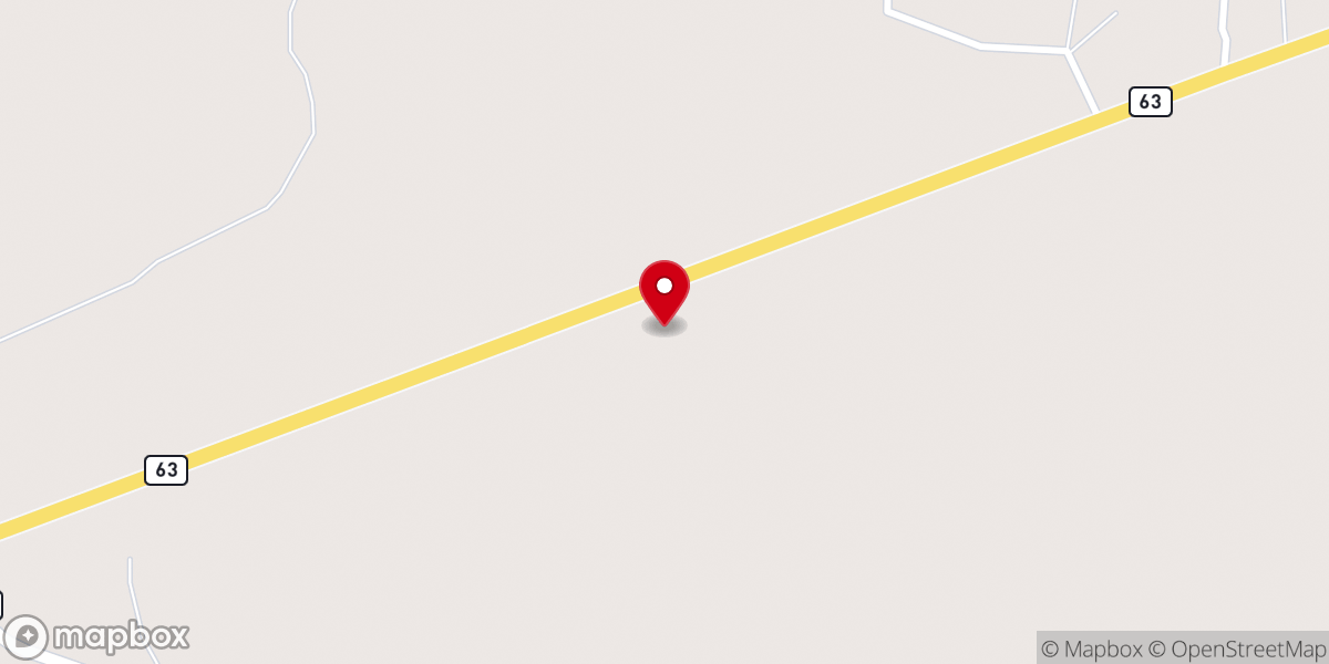 Map showing location of Bishop Chapel