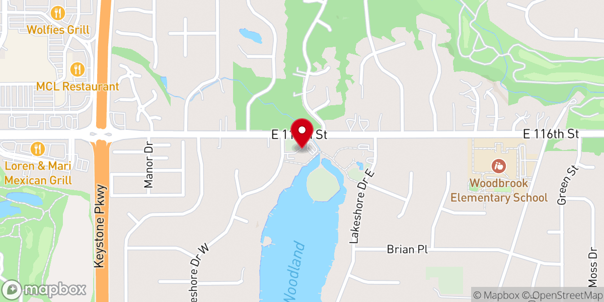 Map showing location of Chinese Community Church