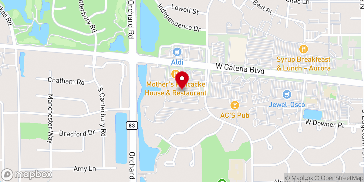 Map showing location of St Paul Lutheran Ministry Center