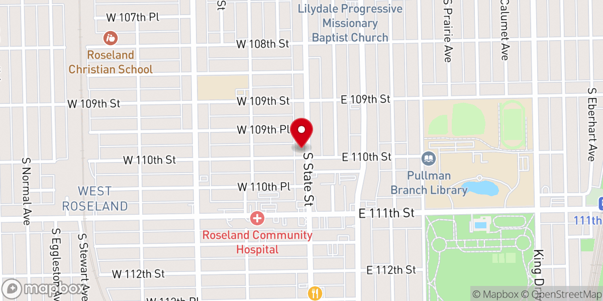 Map showing location of Bethel House of Prayer, UHCA