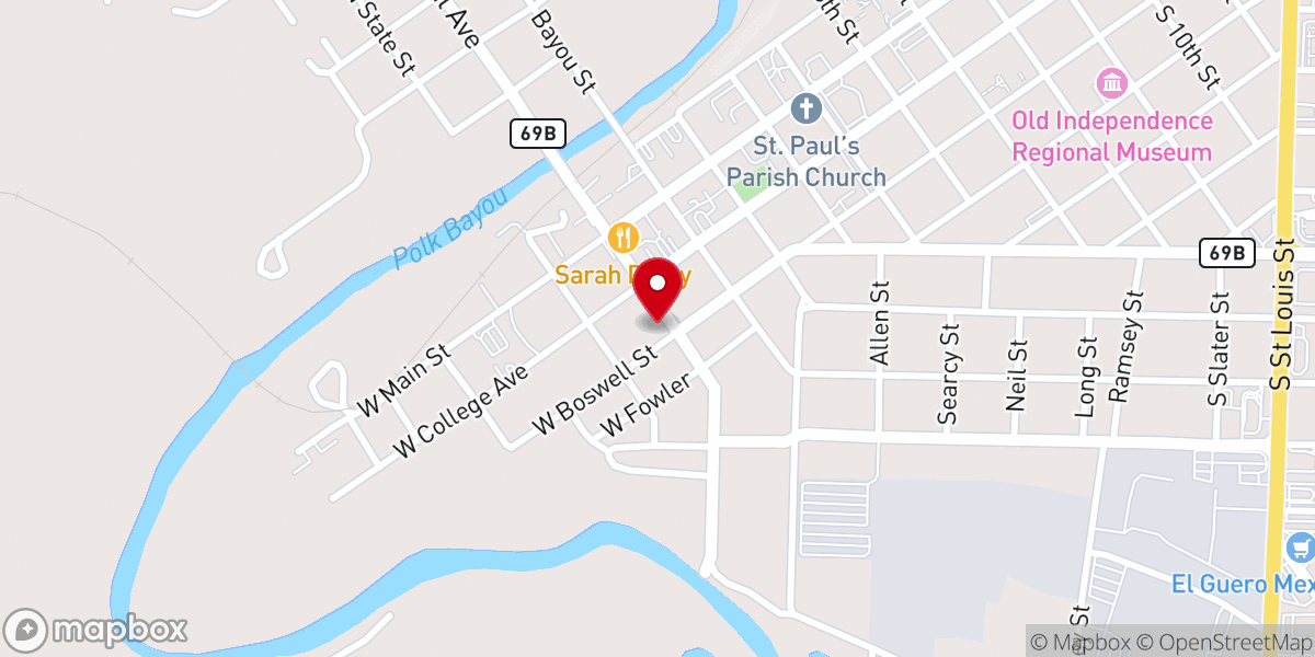 Map showing location of Generations Church