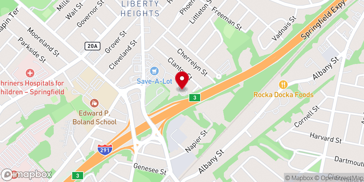Map showing location of Next Generation Christian Center