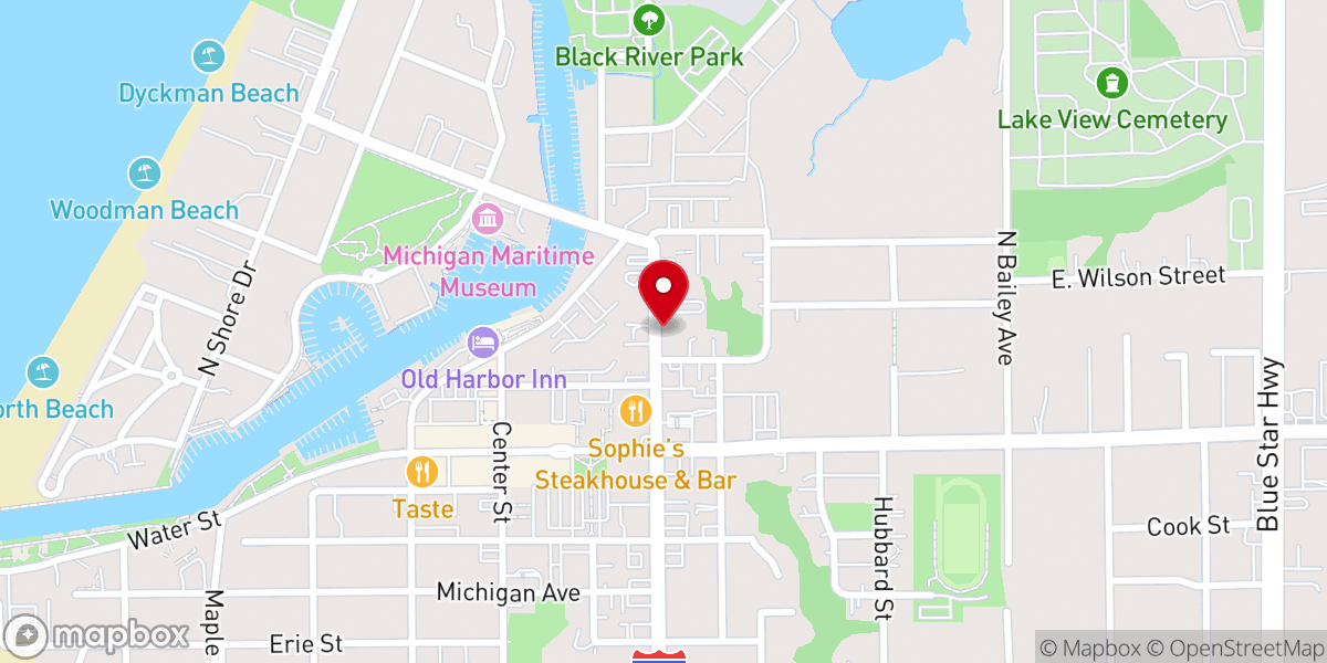 Map showing location of Rocket Arcade