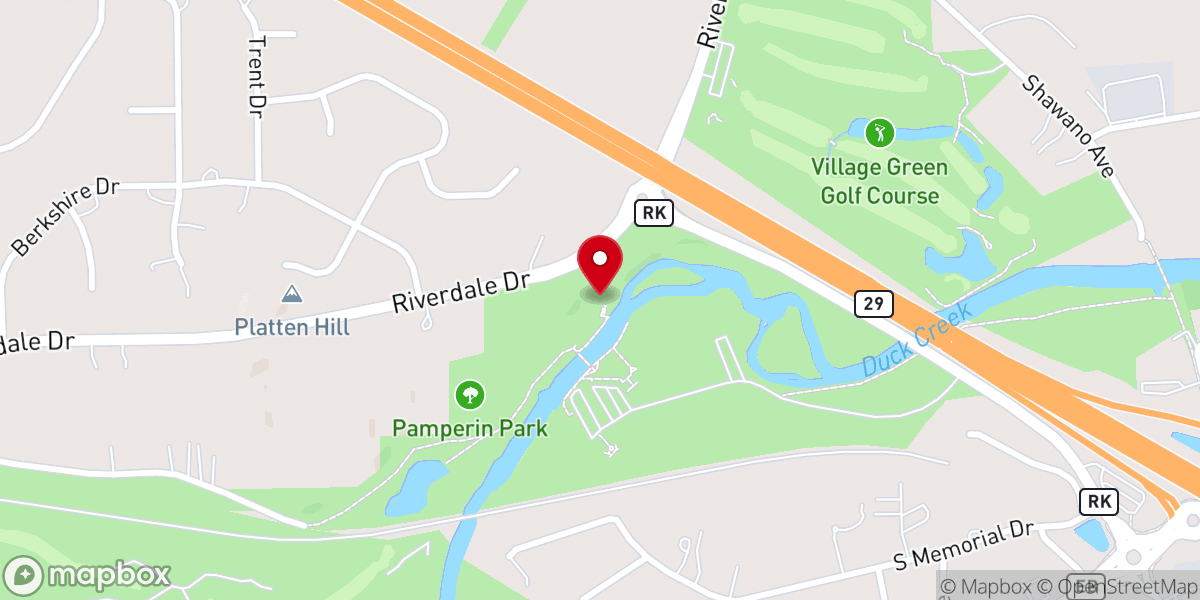 Map showing location of Koinonia Lutheran Retreat Inc