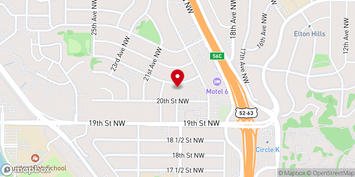 Map showing location of St Luke's Episcopal Church