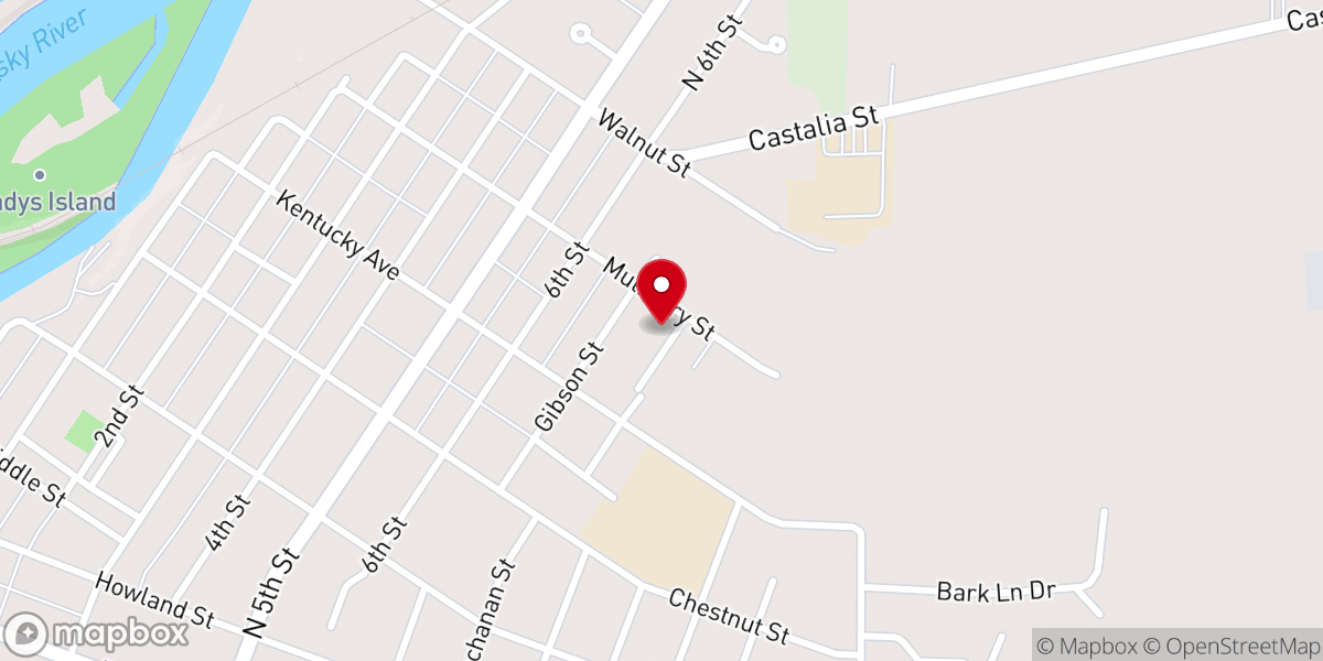 Map showing location of New Apostolic Church
