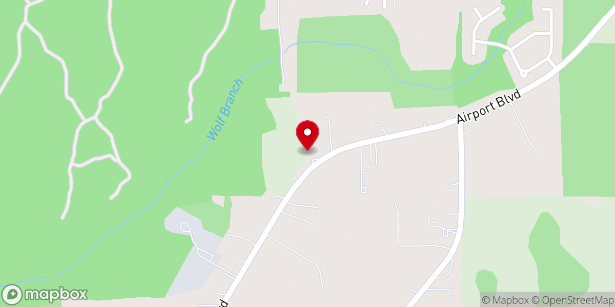 Map showing location of Faith Church