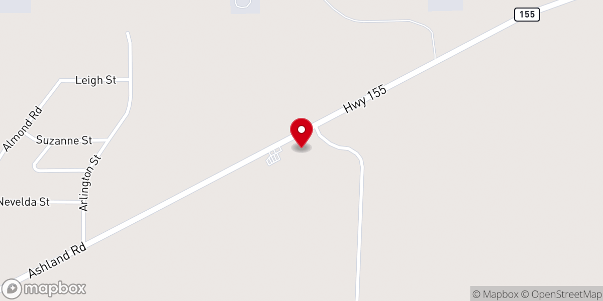 Map showing location of Abundant Life Center Inc