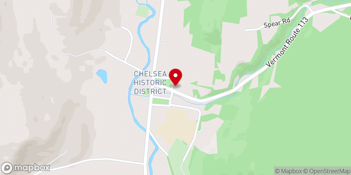 Map showing location of Living Water UPC