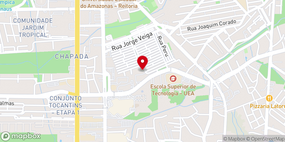 Map showing location of Paróquia Nossa Senhora das Mercês - Franciscanos Conventuais