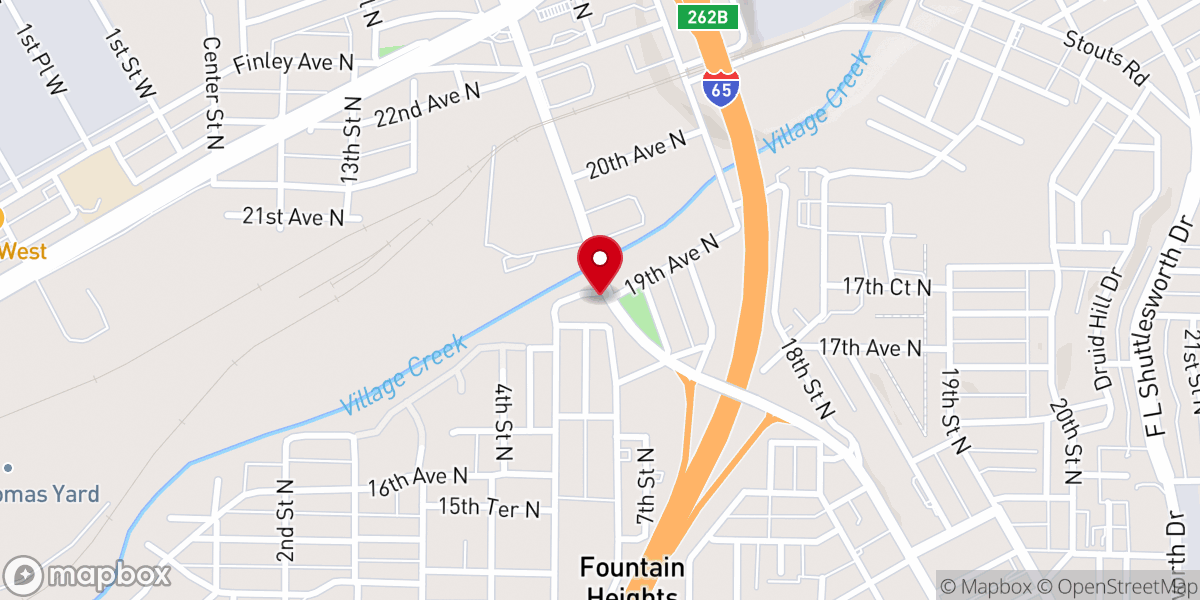 Map showing location of Kingdom Choices Ministries