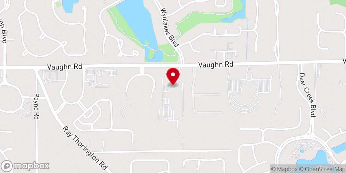 Map showing location of Holy Spirit Catholic Church