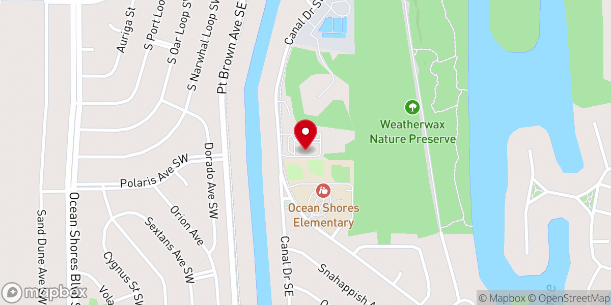Map showing location of Faith Community Church