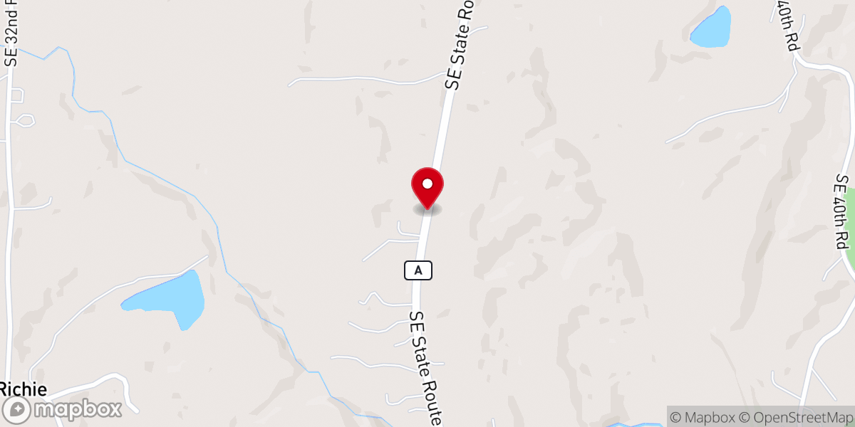 Map showing location of Journey Baptist Church
