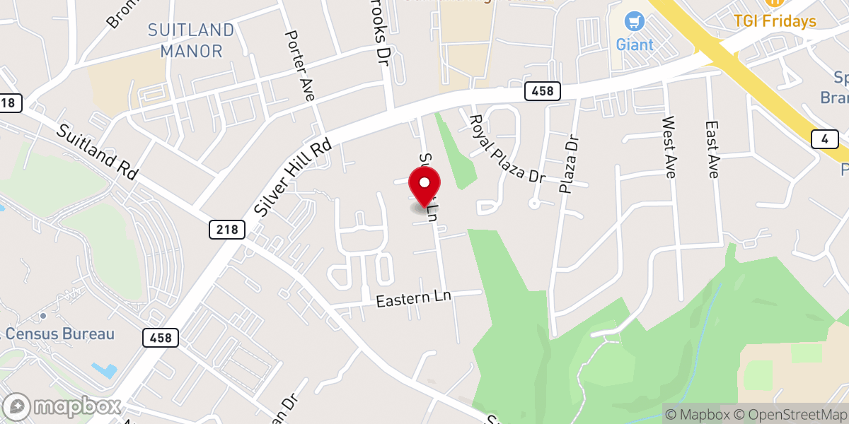 Map showing location of Anointed With Fire Ministries