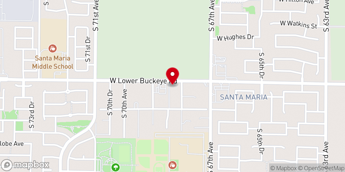 Map showing location of St. William Catholic Church