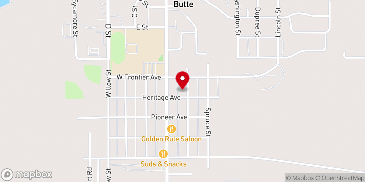 Map showing location of UCC