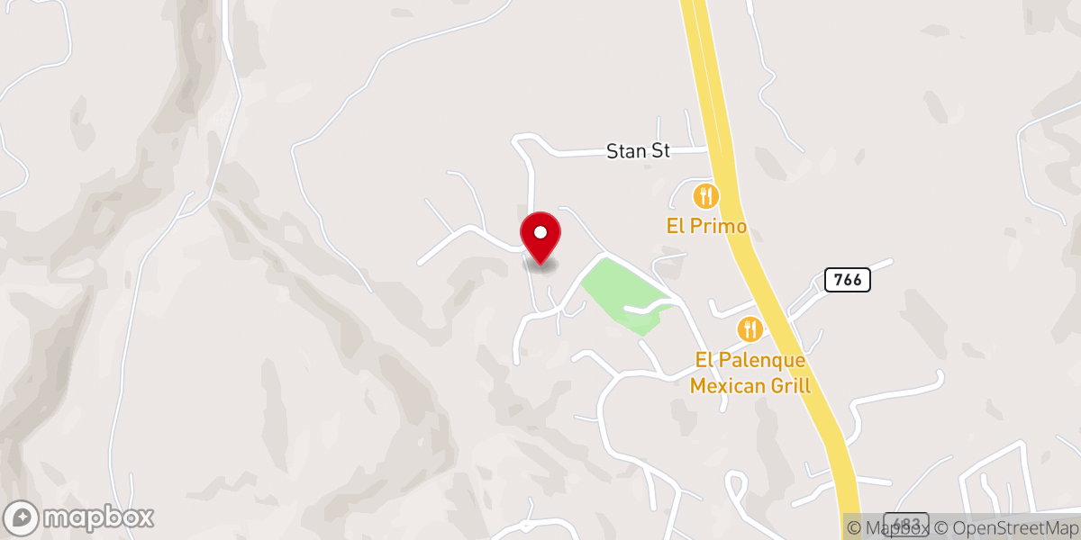 Map showing location of Morning Star Full Gospel Church
