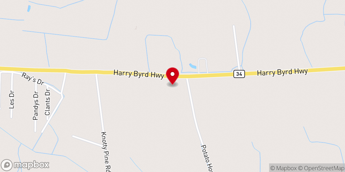 Map showing location of Darlington First Pentecostal Holiness Church