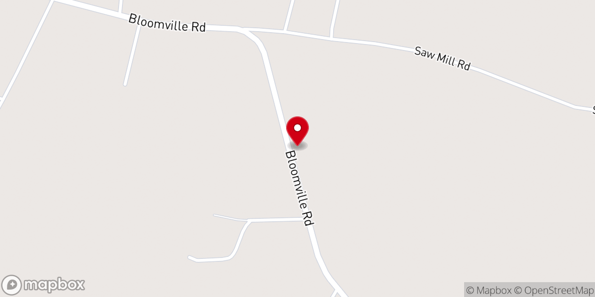 Map showing location of Deep Creek Church