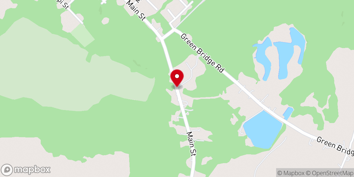 Map showing location of New Life Church of the Nazarene