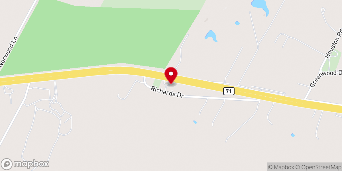 Map showing location of Ministerio Evangelico Casa de Dios