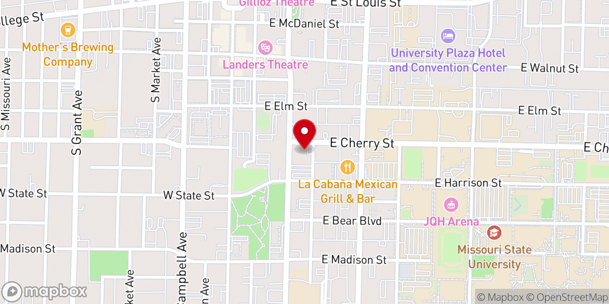 Map showing location of Grace United Methodist Church
