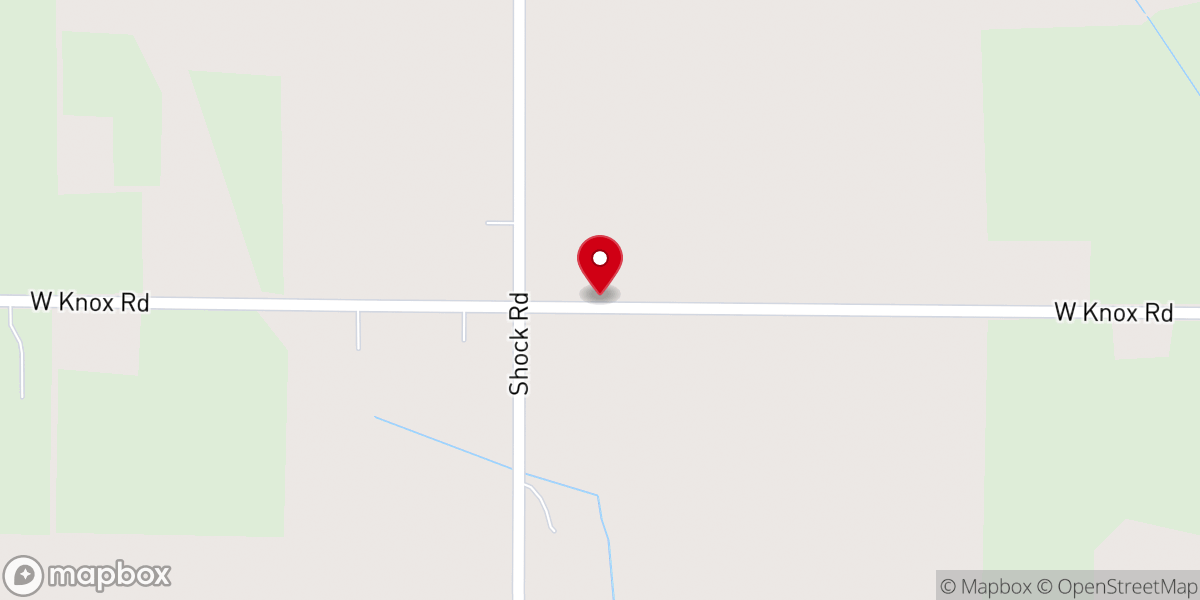 Map showing location of First Presbyterian Church of Beave