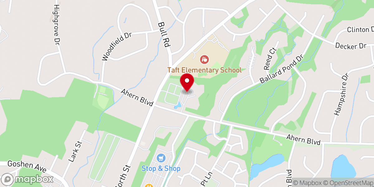 Map showing location of St. Mary's RC Church