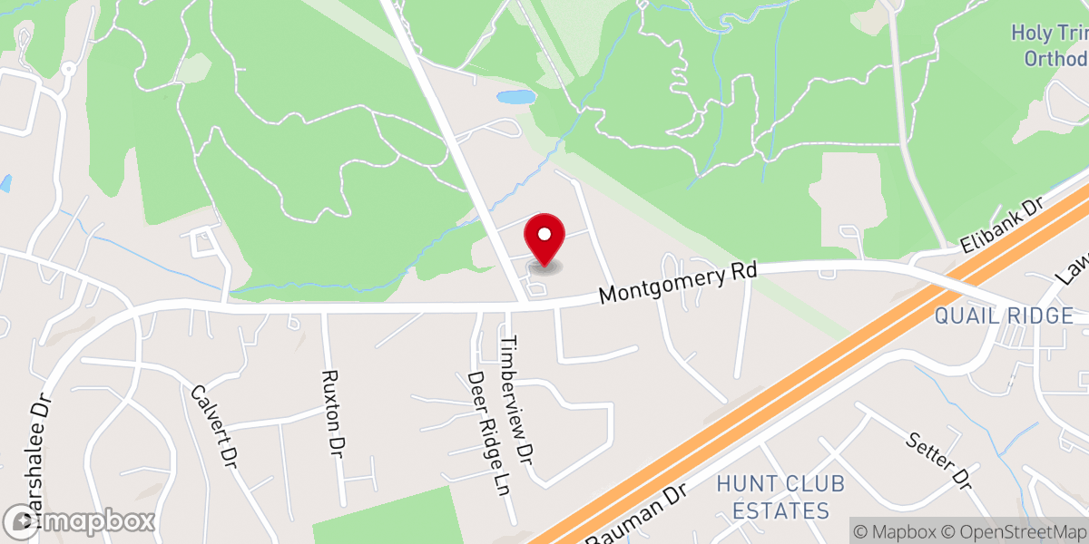 Map showing location of Grace Episcopal Church