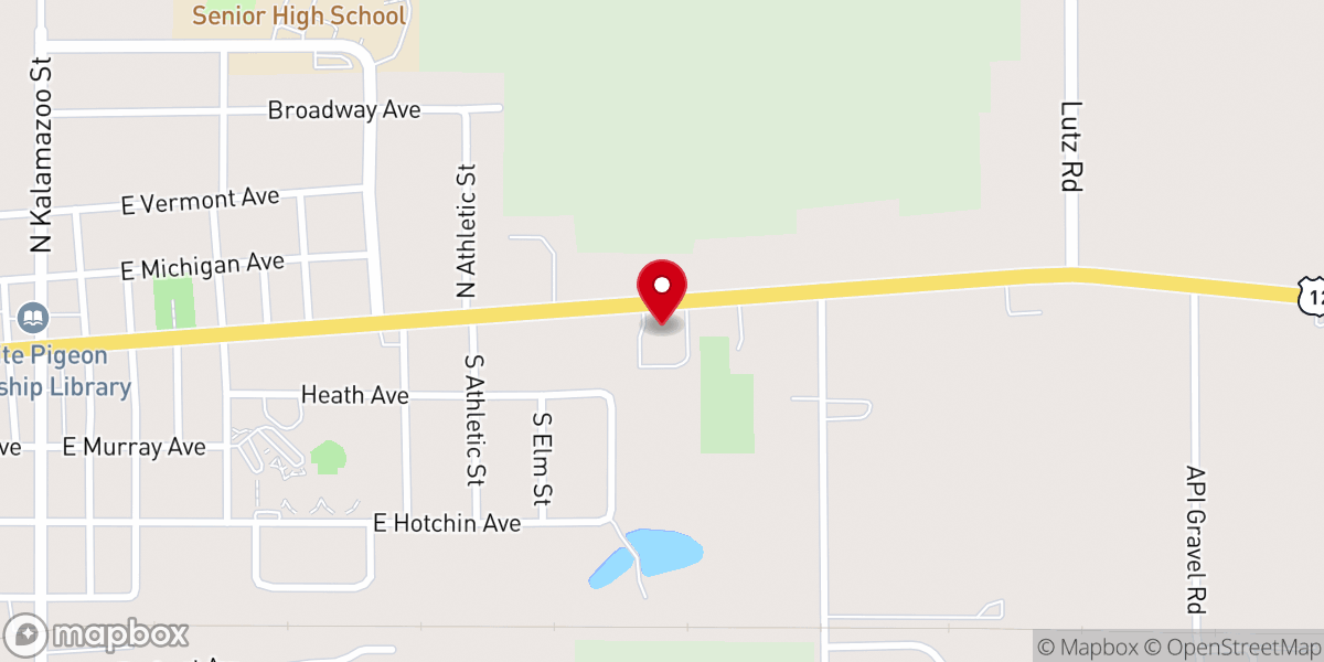 Map showing location of St Joseph's Catholic Church