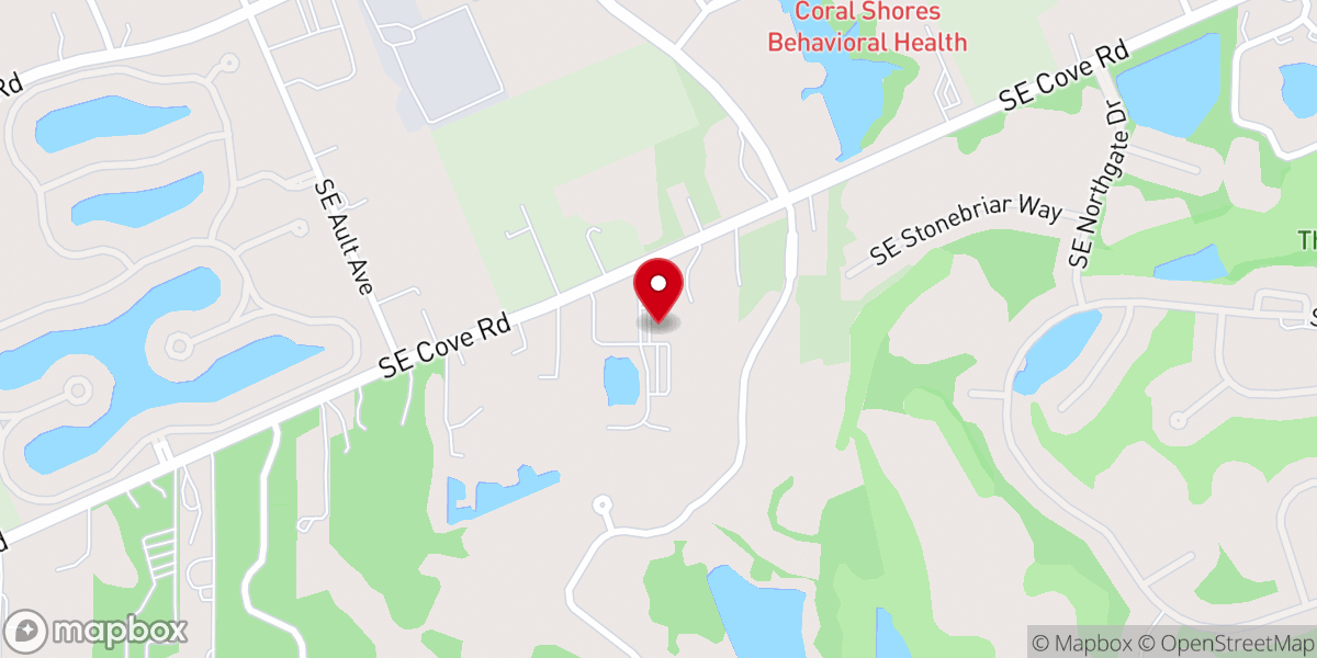 Map showing location of Saint Andrew Catholic Church