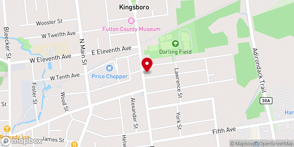 Map showing location of Gateway Community Church