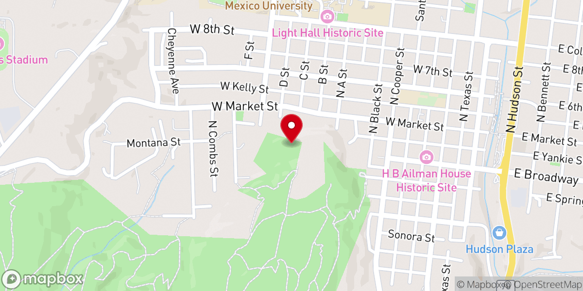 Map showing location of Prima Iglesia Buatista