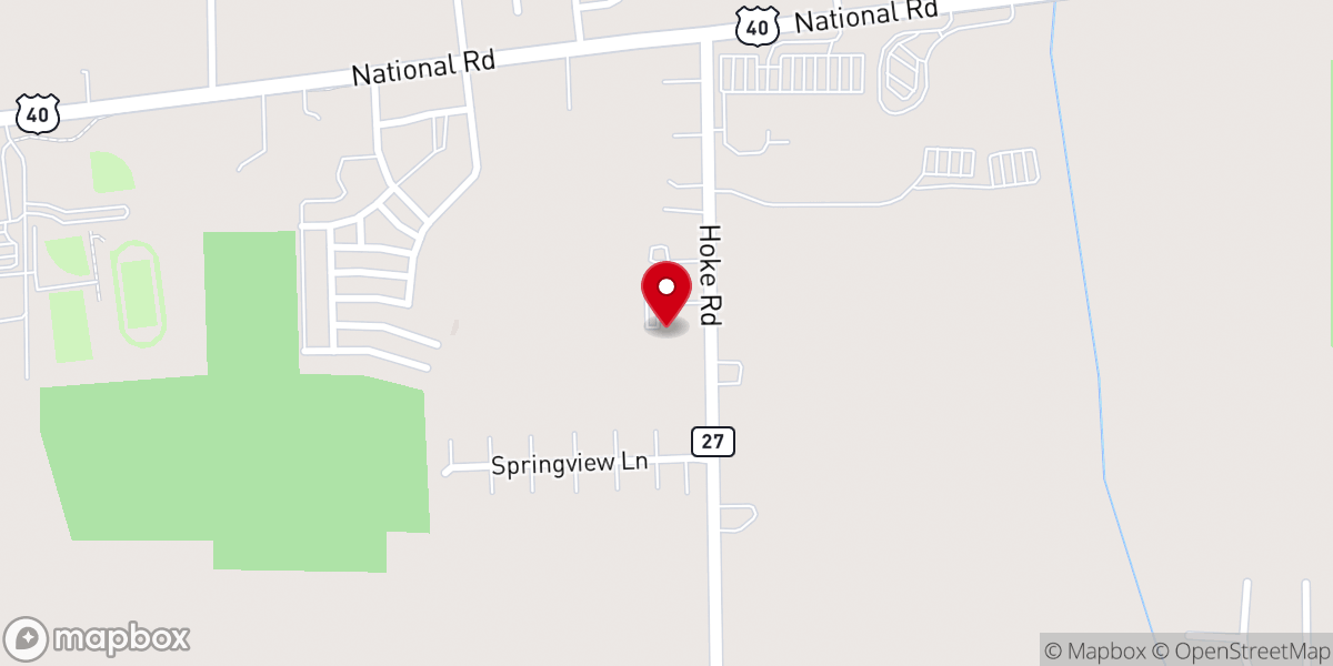 Map showing location of United Christian Church