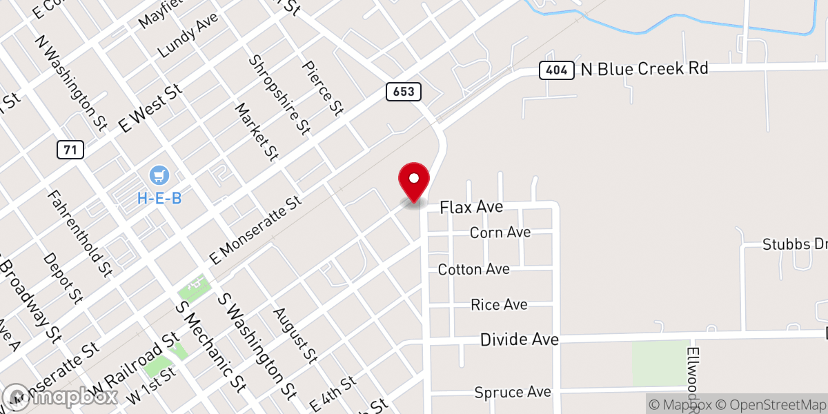 Map showing location of Bible Truth Apostolic Church