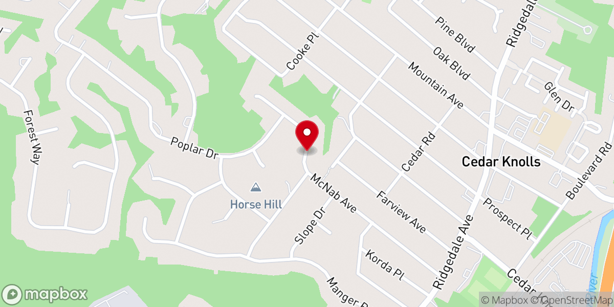 Map showing location of Employment Horizons Enterprises Inc
