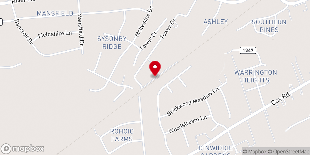 Map showing location of Christian Refuge Church of Christinc